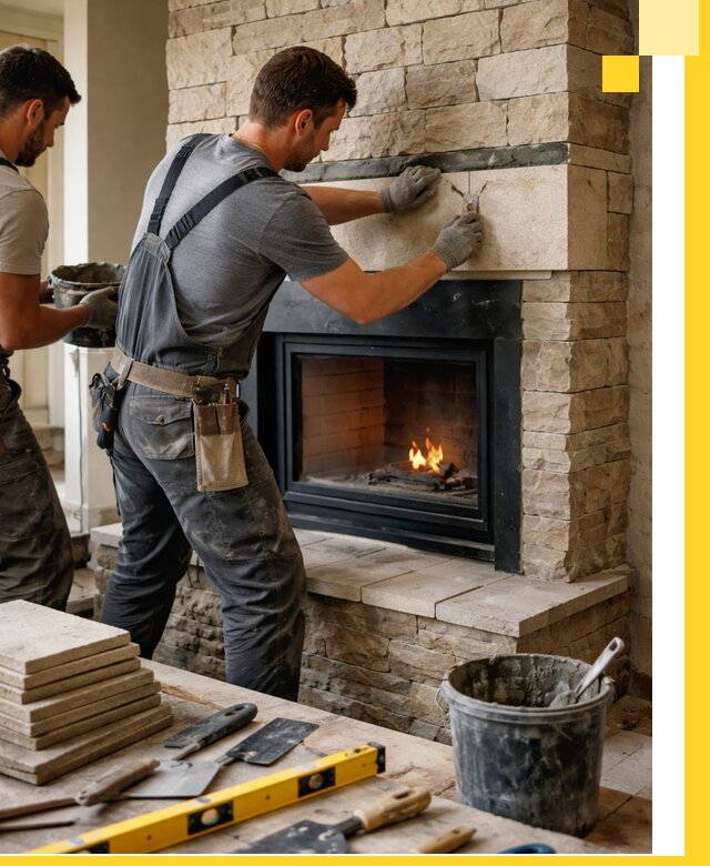 Проектирование и установка открытых каминов в Стрежевом