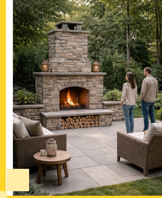 Уличные камины из кирпича в Стрежевом от 152925 р. | ЭриданСтж