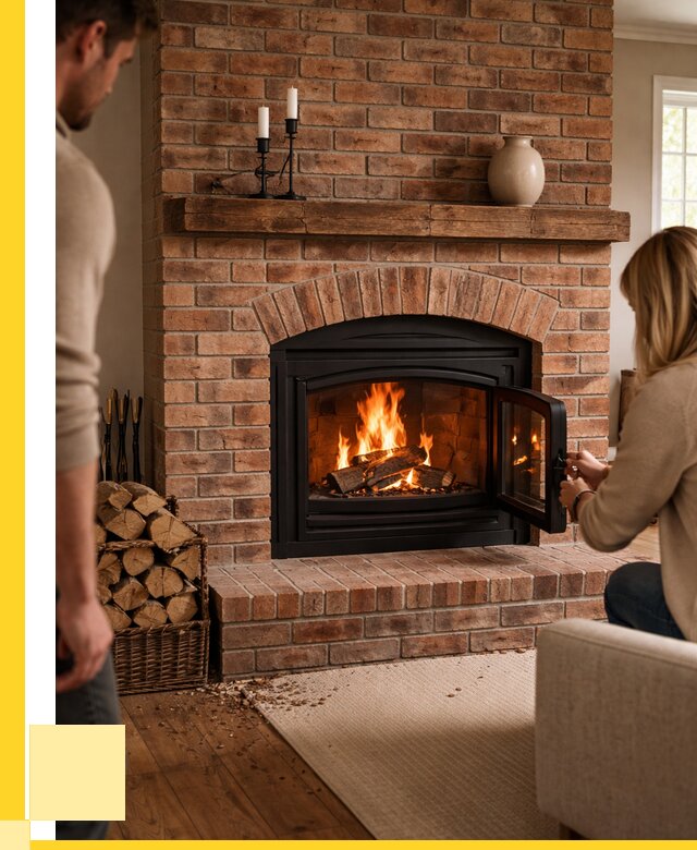 Кирпичные камины под ключ в Стрежевом от 152925 р. | ЭриданСтж