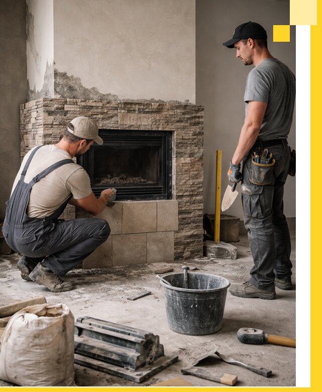 Камины под ключ в Стрежевом: проект, изготовление и монтаж