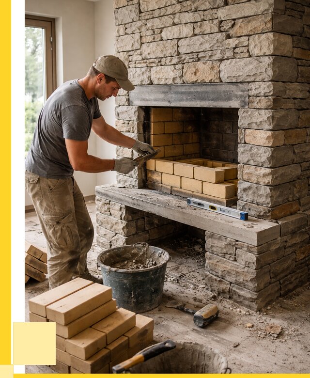 Кладка каминов и камина в Стрежевом от 25488 р. ЭриданСтж