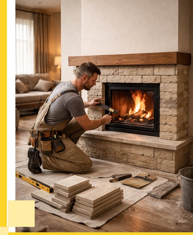 Строительство каминов в Стрежевом от 152925 р., ЭриданСтж - под ключ