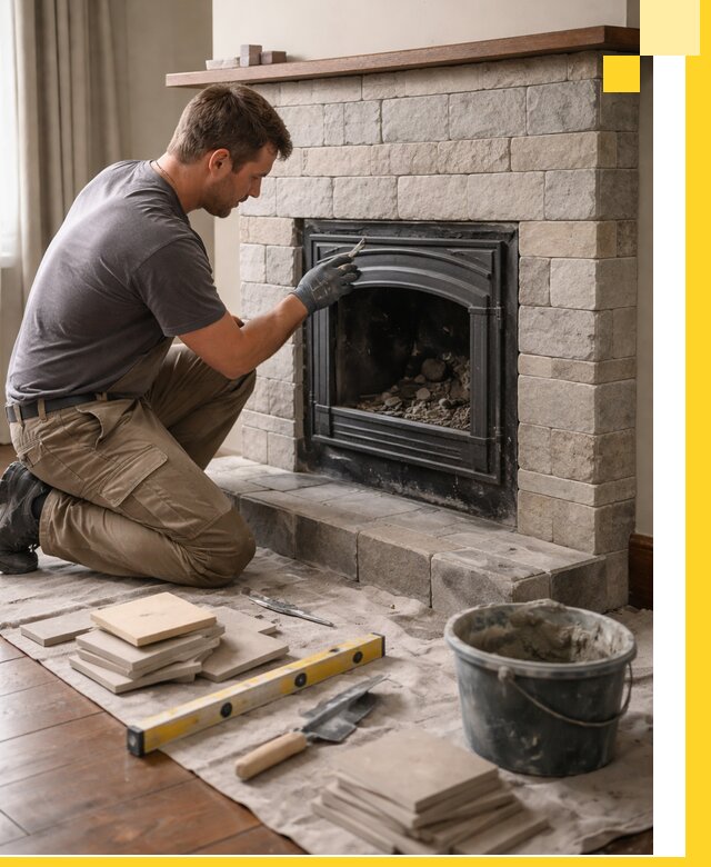 Профессиональный ремонт каминов в Стрежевом восстановление и сервис