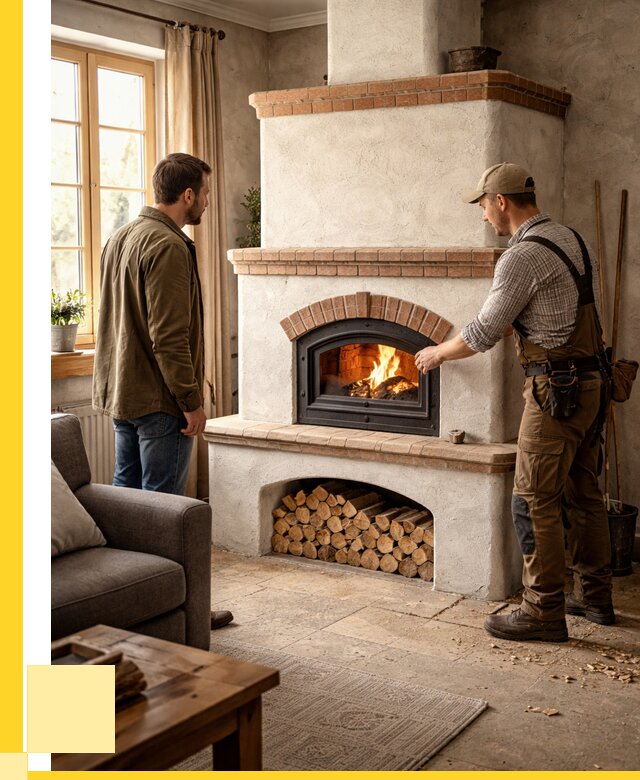 Печи камины в Стрежевом: кирпичные, изразцовые от 61170 р. | ЭриданСтж