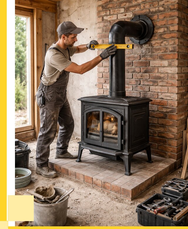 Монтаж печей установка банной печи в Стрежевом от 15293 р. | ЭриданСтж