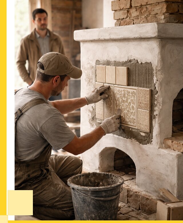 Отделка печей и банных печей в Стрежевом от 35683 р. | ЭриданСтж