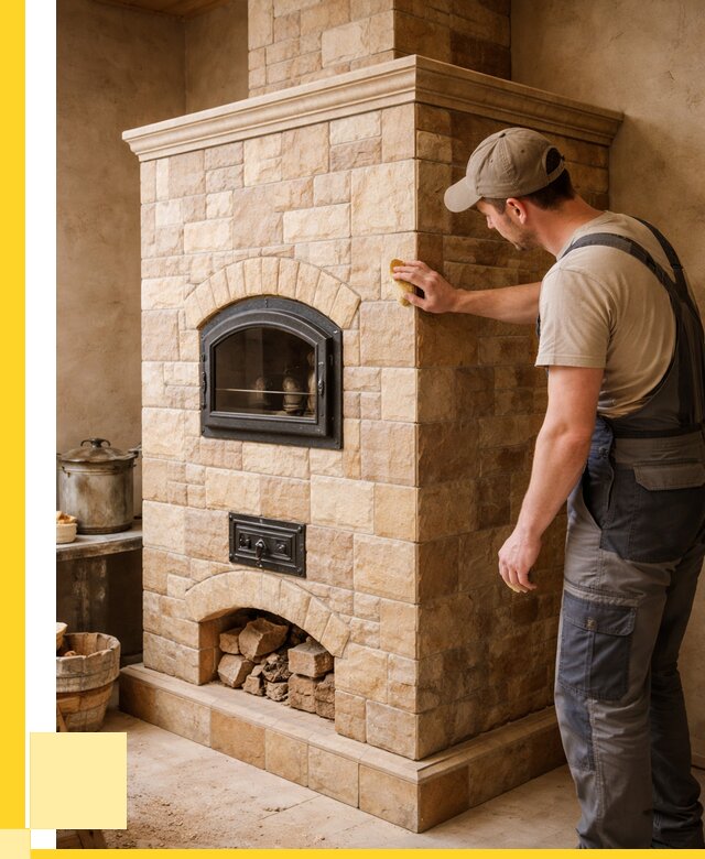 Облицовка печей в Стрежевом от 4588 р. под ключ | ЭриданСтж