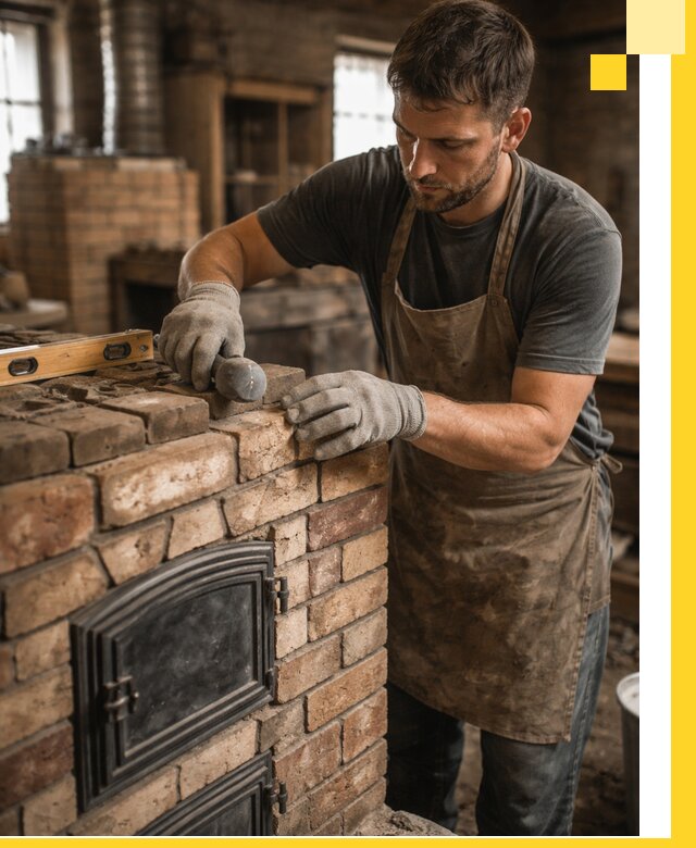 Изготовление печей на заказ в Стрежевом с проектом и монтажом