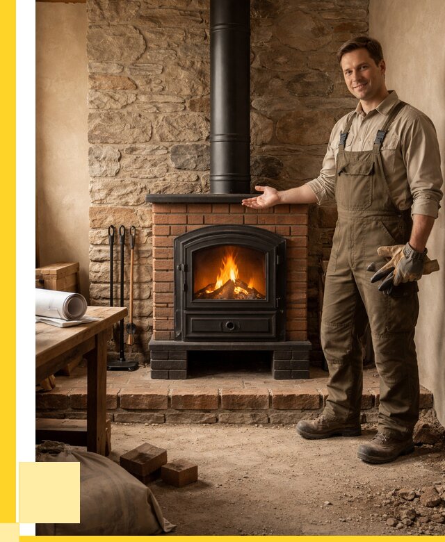 Печи отопительные из кирпича в Стрежевом от 81560 р., ЭриданСтж