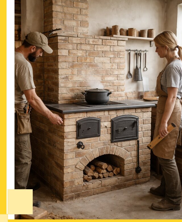 Варочно отопительные печи в Стрежевом от 91755 р. | ЭриданСтж