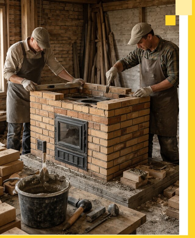 Изготовление и установка варочных печей под ключ в Стрежевом