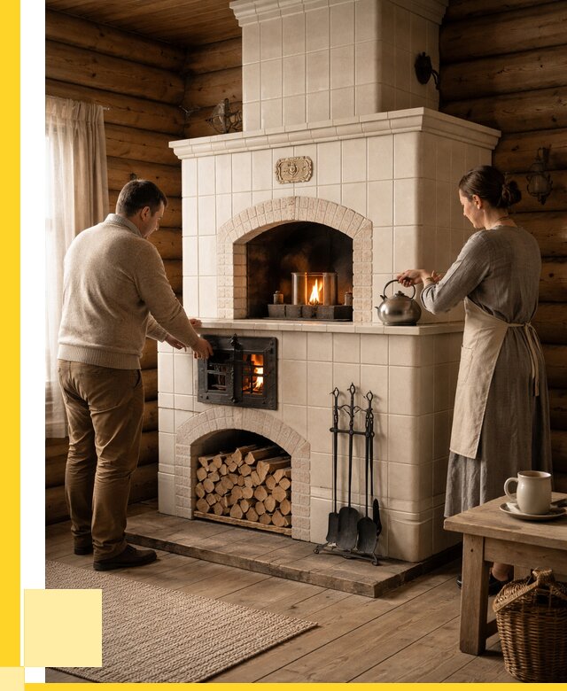 Русские печи в Стрежевом: установка от 152925 р. ЭриданСтж