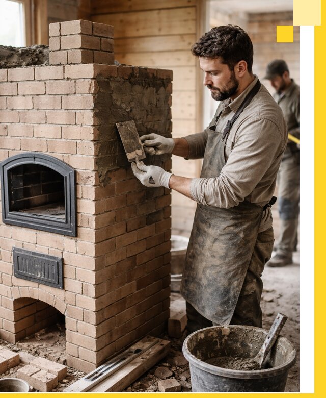 Изготовление и установка печей-шведок под ключ в Стрежевом