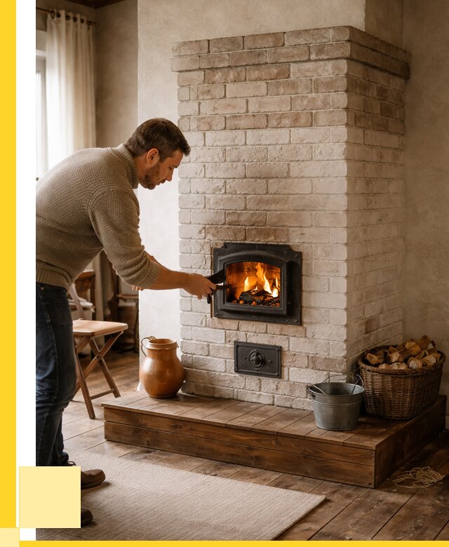 Печь голландка из кирпича в Стрежевом от 86658 р. | ЭриданСтж