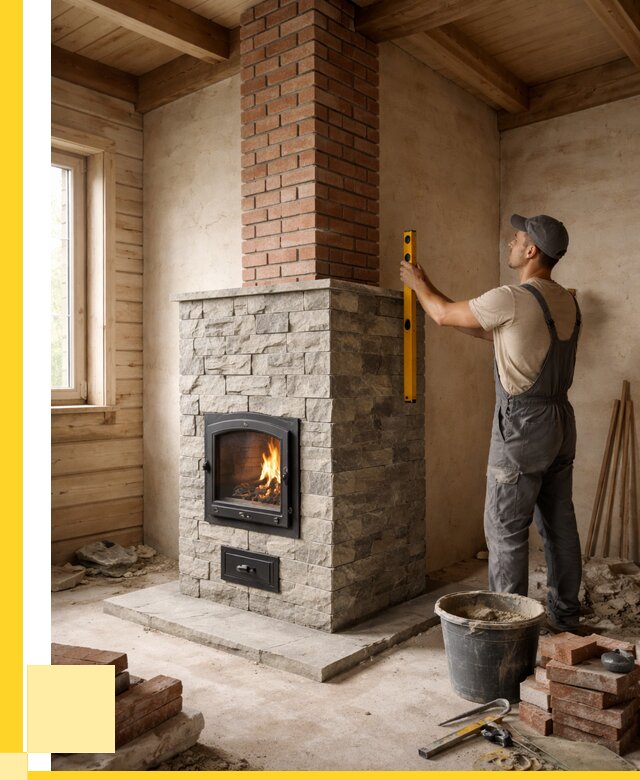 Печи и дымоходы под ключ в Стрежевом от 45878 р., ЭриданСтж