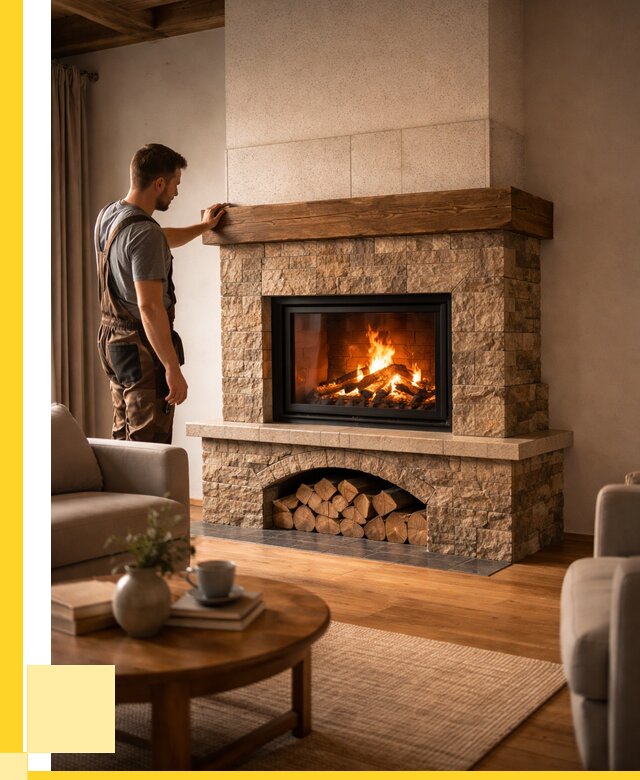 Печи камины для дома под ключ в Стрежевом от 56073 р. | ЭриданСтж