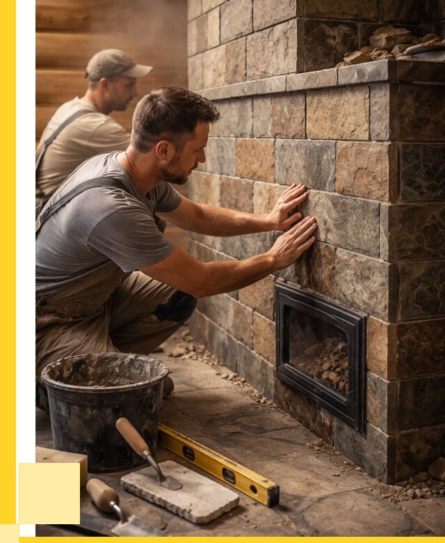 Облицовка банных печей в Стрежевом под ключ от 12234 р. | ЭриданСтж