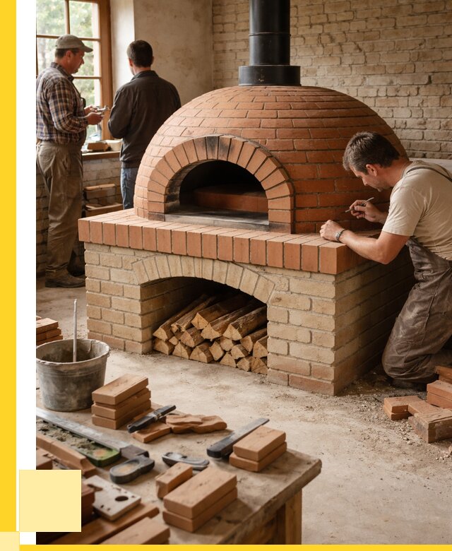 Помпейская печь дровяная для пиццы в Стрежевом | ЭриданСтж от 203900 р.