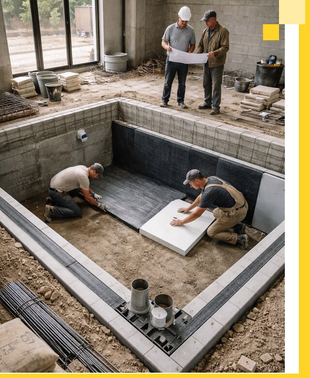 Проекты частных и общественных бассейнов под ключ в Стрежевом