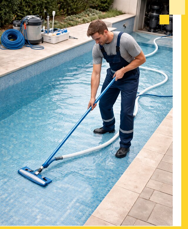 Профессиональная чистка бассейнов и фильтров в Стрежевом под ключ