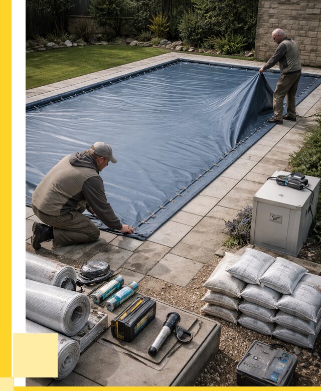 Консервация бассейнов в Стрежевом под ключ от 6627 р. | ЭриданСтж