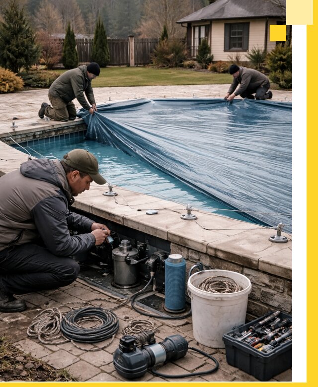 Консервация бассейнов в Стрежевом: подготовка к длительному хранению