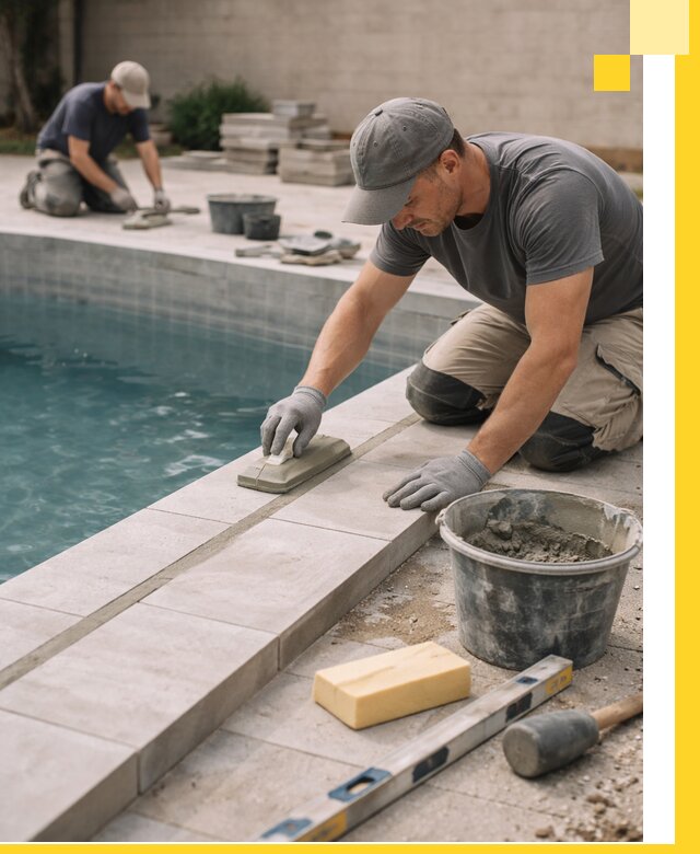 Отделка бассейнов в Стрежевом: декоративная отделка и гидроизоляция