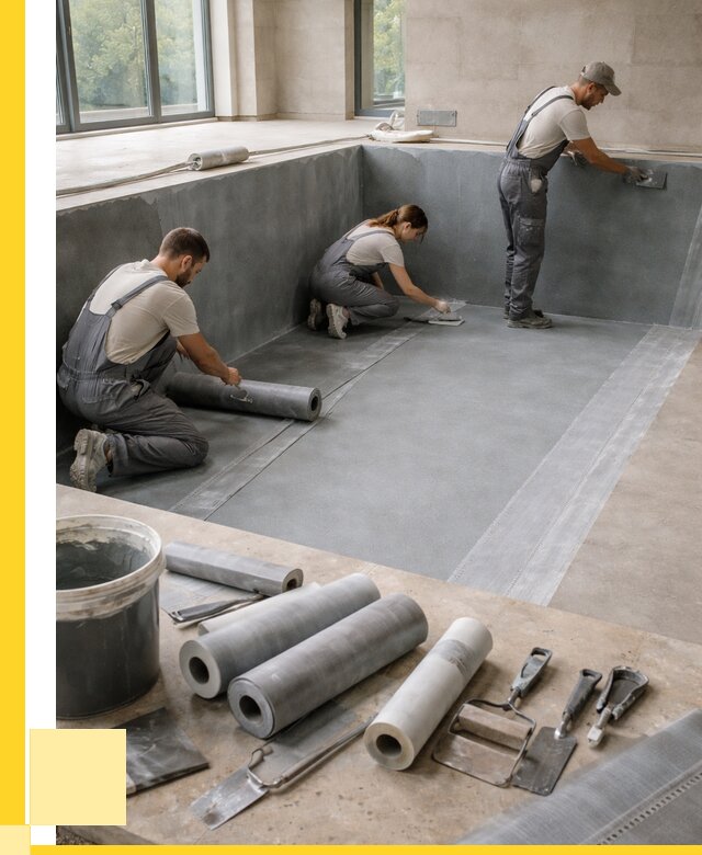 Гидроизоляция бассейнов в Стрежевом от 2039 р., ЭриданСтж