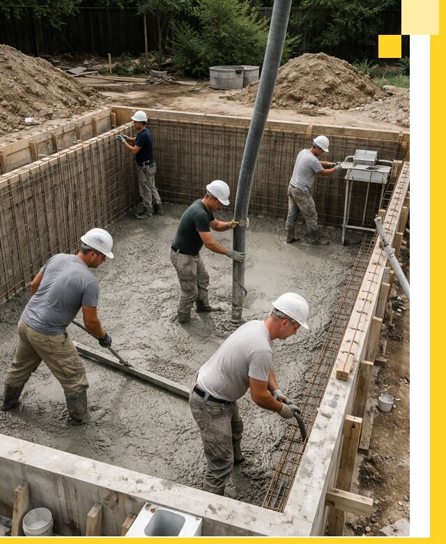 Строительство бетонных бассейнов под ключ в Стрежевом