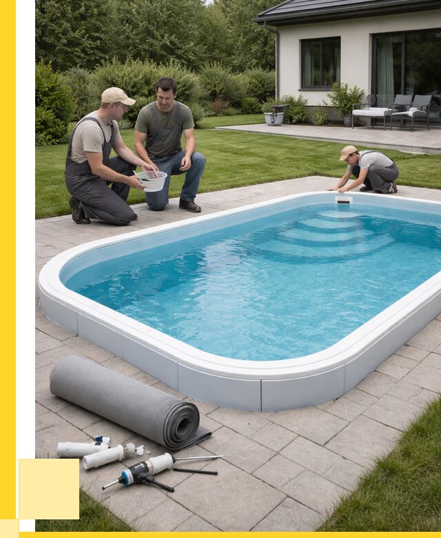 Пластиковый бассейн купить в Стрежевом от 254875 р., ЭриданСтж