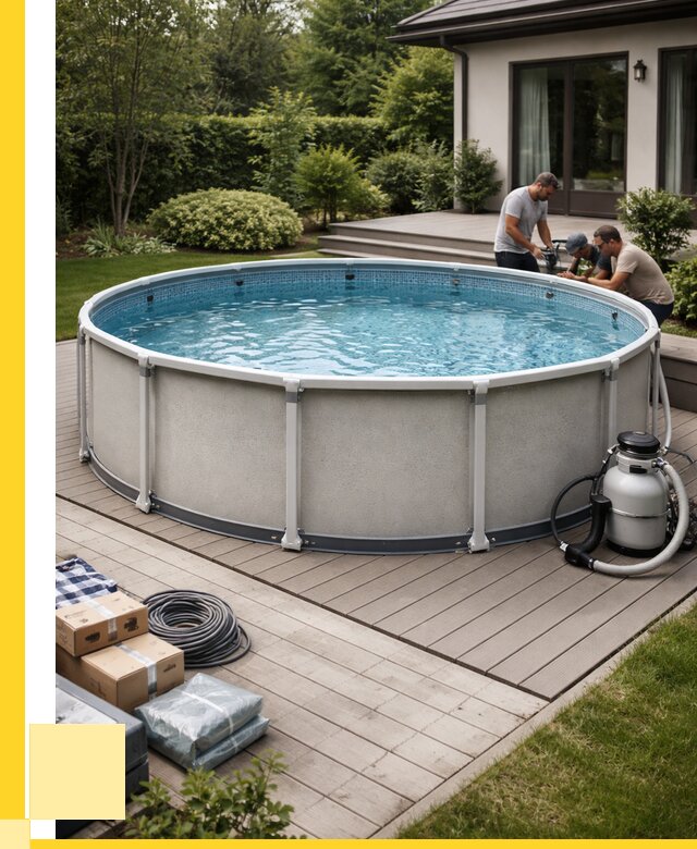 Купить каркасные бассейны в Стрежевом от 45878 р. | ЭриданСтж