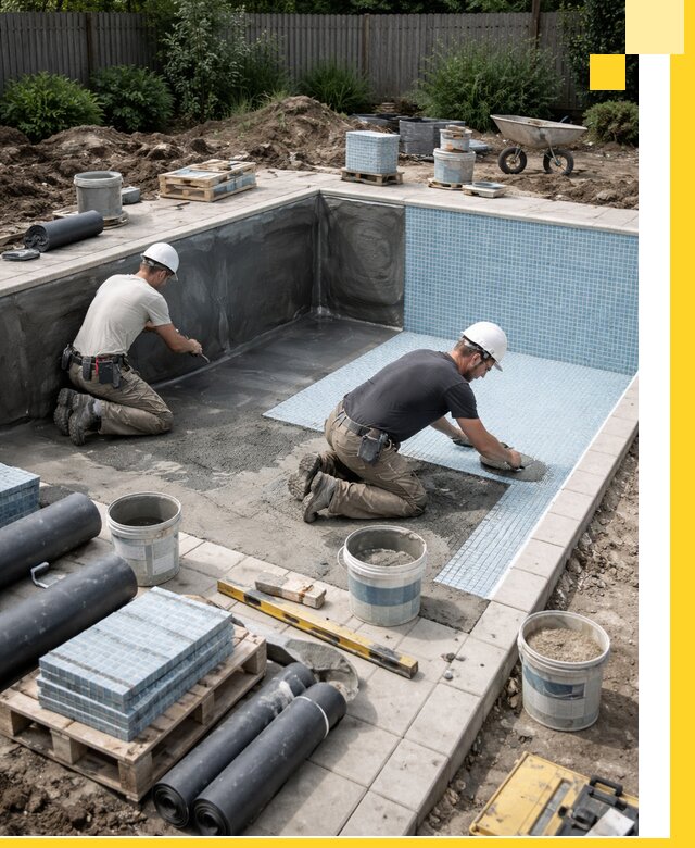 Проектирование и строительство стационарных бассейнов в Стрежевом