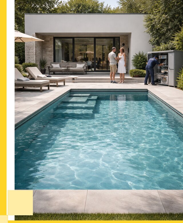 Бассейн в доме в Стрежевом под ключ от 1223400 р. | ЭриданСтж