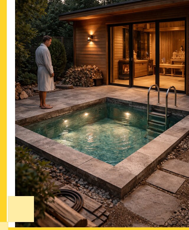 Бани с бассейном под ключ в Стрежевом от 96853 р. | ЭриданСтж