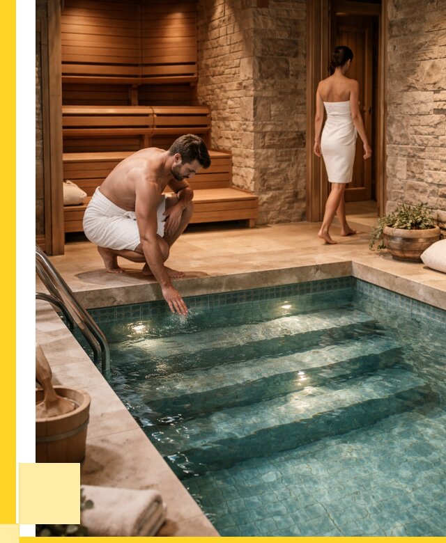 Сауна с бассейном под ключ в Стрежевом от 122340 р., ЭриданСтж