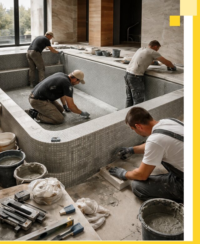 Строительство и установка СПА бассейнов под ключ в Стрежевом