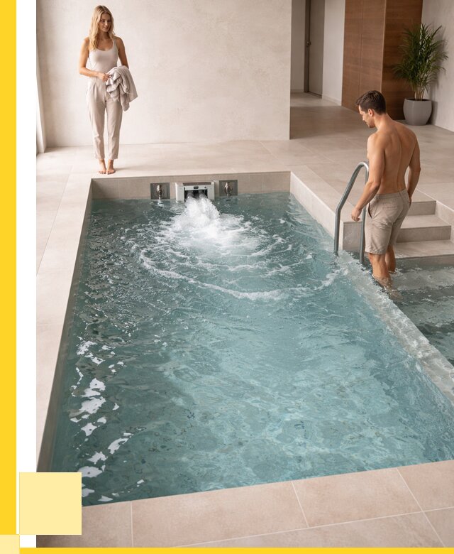 Бассейн с противотоком в Стрежевом от 254875 р. | ЭриданСтж