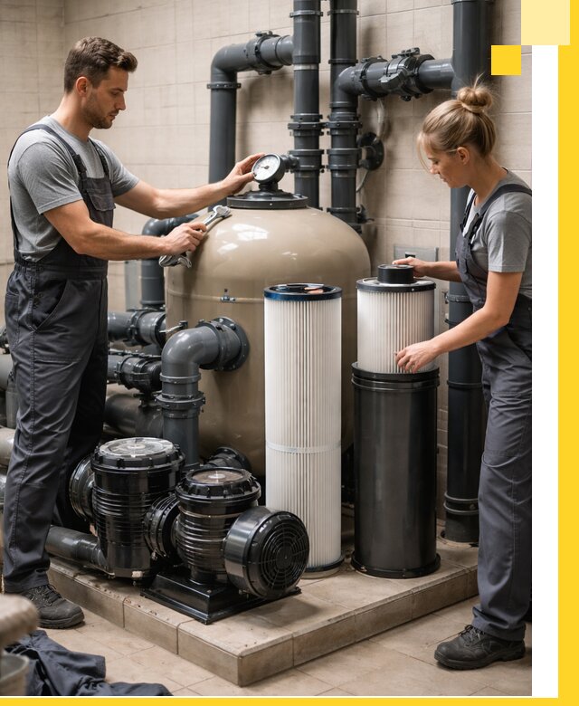 Фильтры и системы фильтрации для бассейнов в Стрежевом