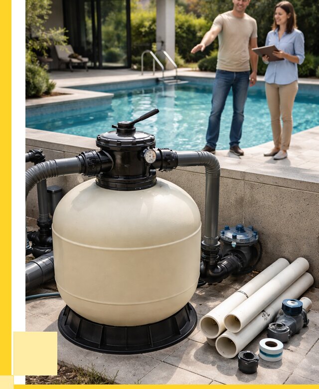 Песочные фильтры для бассейнов в Стрежевом от 18351 р., ЭриданСтж