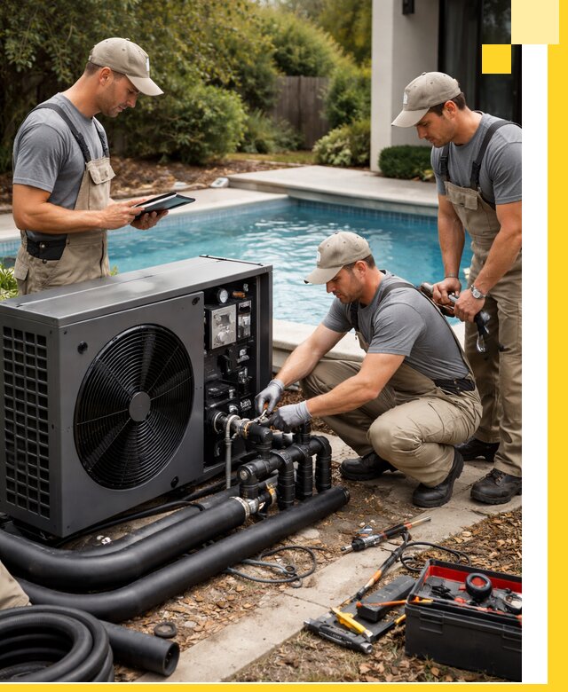 Проектирование и установка тепловых насосов для бассейнов в Стрежевом