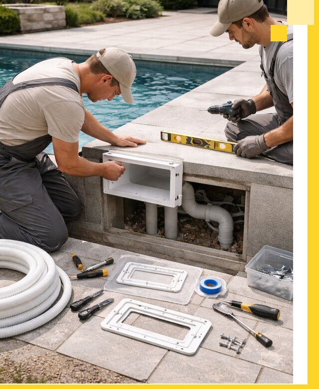 Поставка и установка скиммеров для бассейнов в Стрежевом