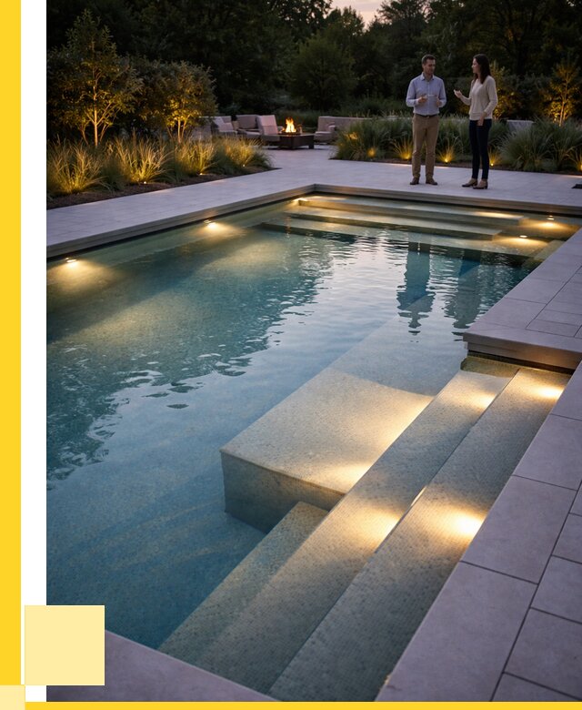 Освещение бассейнов в Стрежевом под ключ от 25488 р. | ЭриданСтж