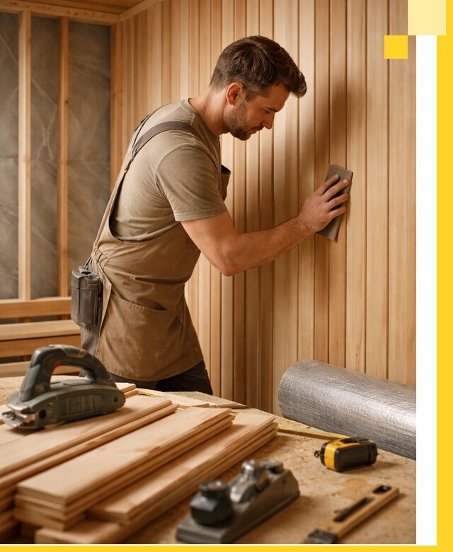 Профессиональная отделка саун и парных под ключ в Стрежевом