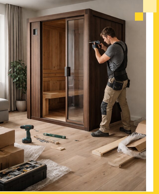 Установка и производство мини саун под ключ в Стрежевом