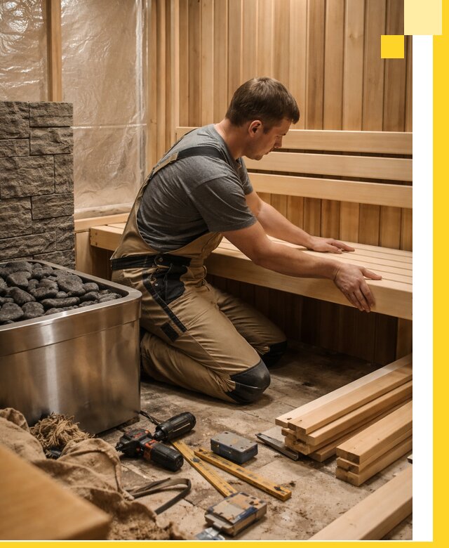 Сауны для дома под ключ с проектированием и монтажом в Стрежевом