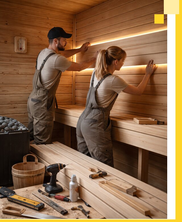 Дизайн саун и бань под ключ с индивидуальным проектом в Стрежевом