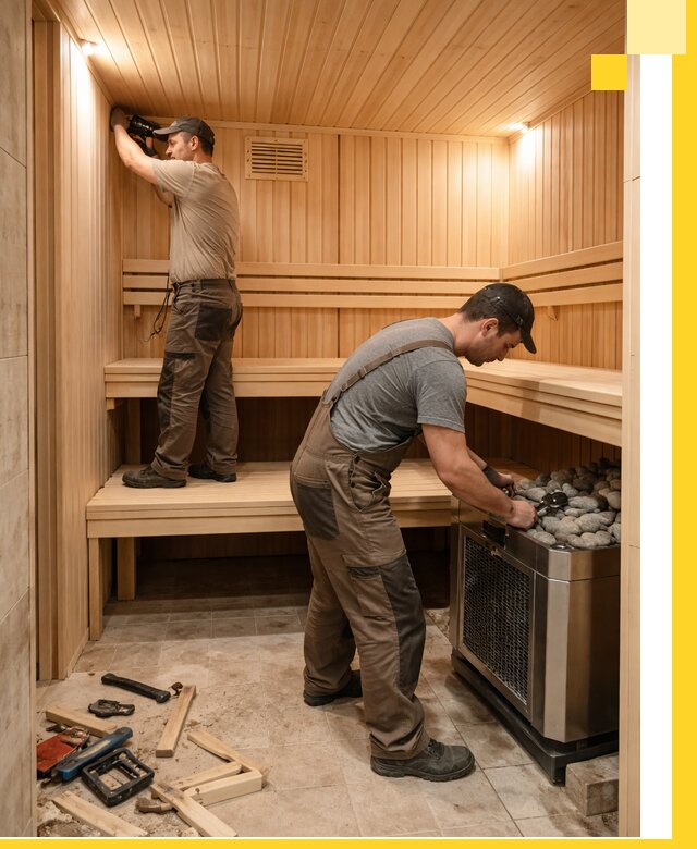 Купить сауну под ключ в Стрежевом с монтажом и гарантией