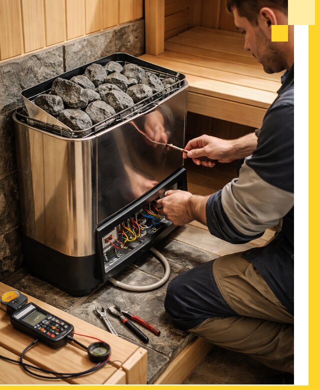 Продажа и установка электрокаменок для саун в Стрежевом