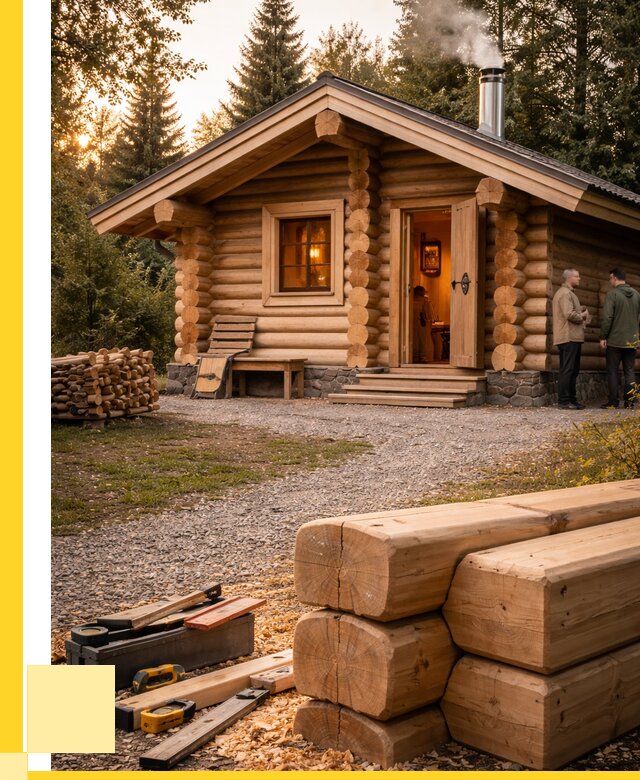 Строительство бань и комплексов в Стрежевом от 458775 р.| ЭриданСтж