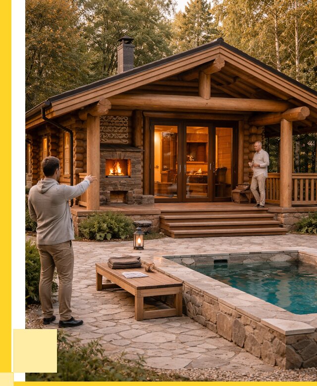 Проекты бань и хамам в Стрежевом от 25488 р. | ЭриданСтж